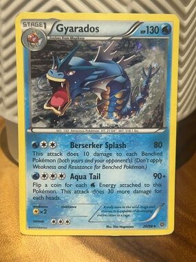 Pokemon Gyarados, 2015, Reverse Holo, Collectible, Fan Favorite
